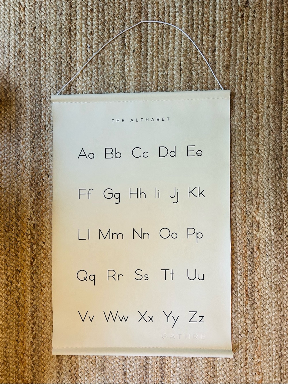 Gathre Alphabet Nursery Banner